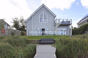 Pontoon to house- click for photo gallery